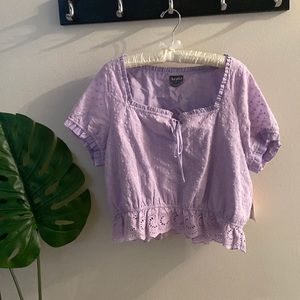 Lavender Arula Top